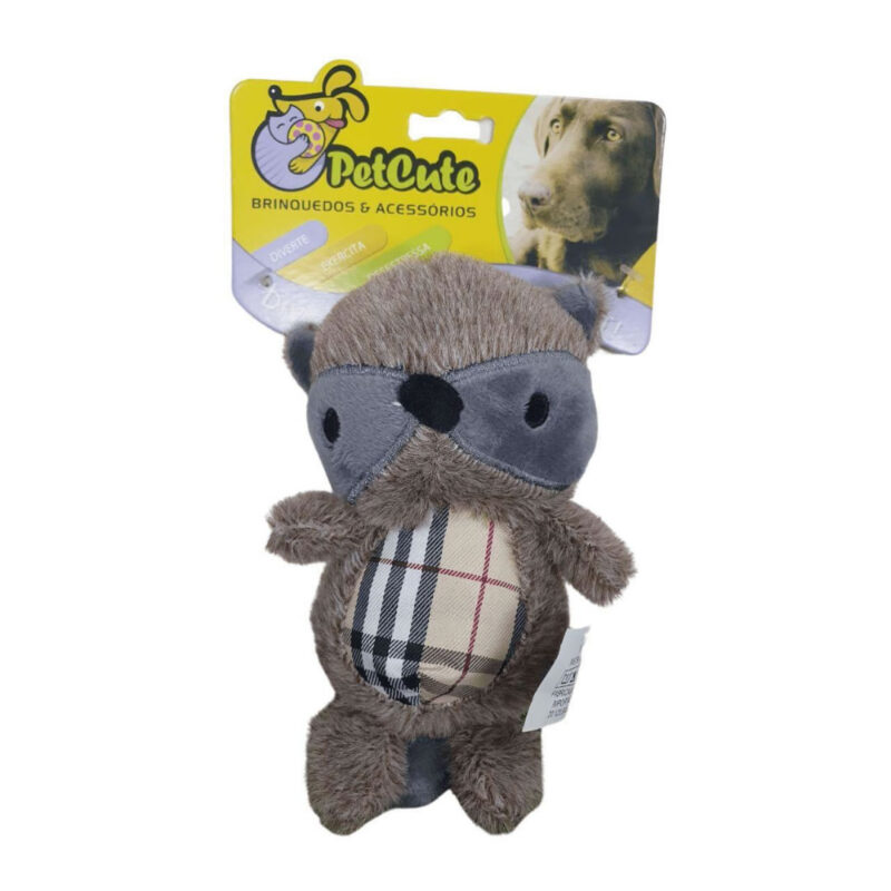 Guaxinim de Pelúcia Petcute