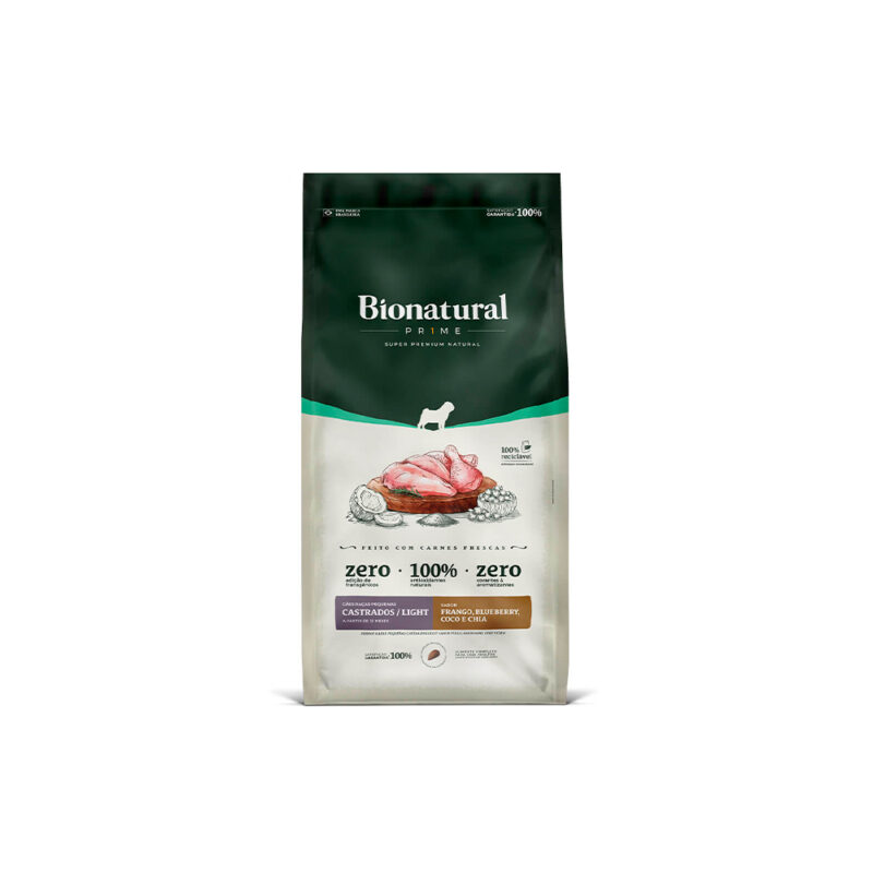 BIONATURAL PORTE PEQUENO LIGHT CASTRADOS 10,1 KILOS
