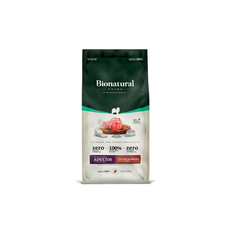 BIONATURAL RAÇAS PEQUENAS CORDEIRO 15 KILOS