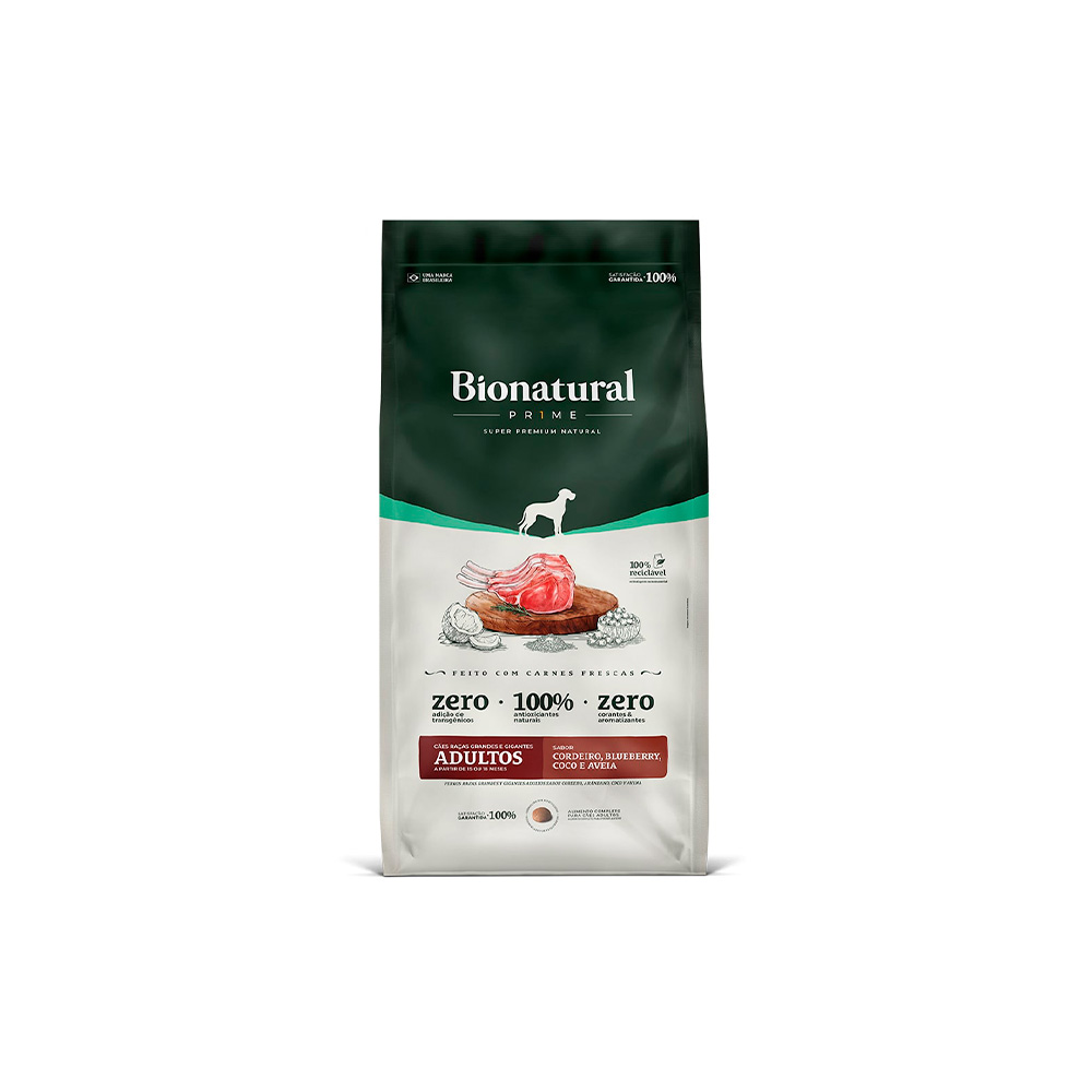 BIONATURAL PORTE PEQUENO FRANGO ADULTO 15 KILOS