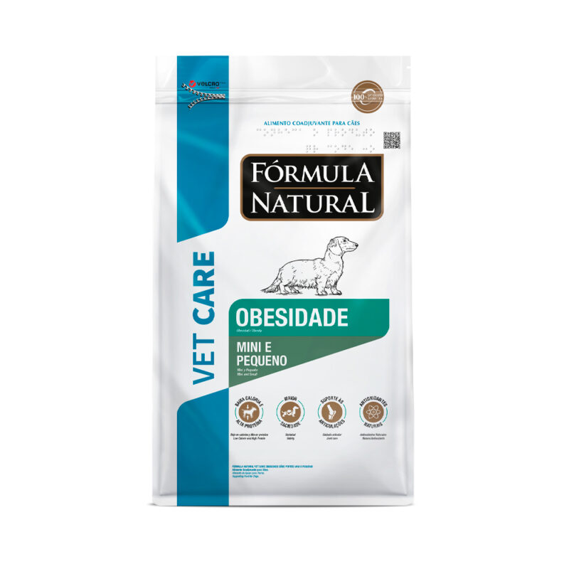 FORMULA NATURAL OBESIDADE MINI E PEQUENO 2 KILOS