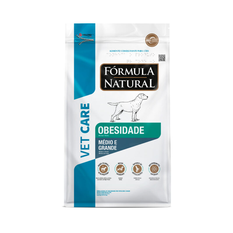 FORMULA NATURAL OBESIDADE MÉDIO OU GRANDE 2 KILOS