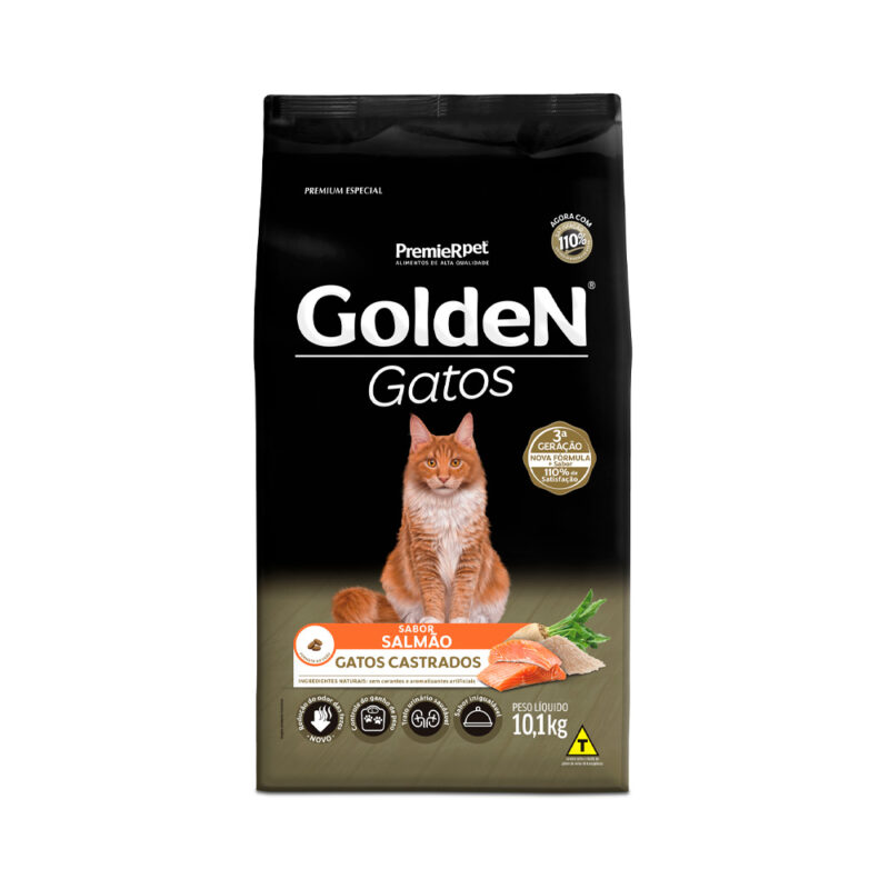 GOLDEN CASTRADO SALMÃO 10,1 KILOS