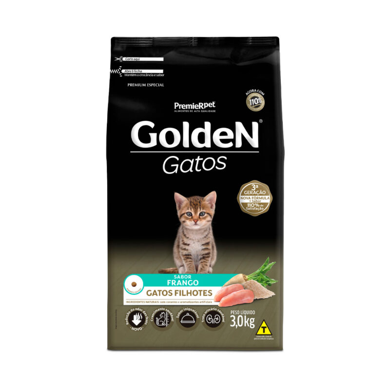 GOLDEN GATO FILHOTE 3 KILOS