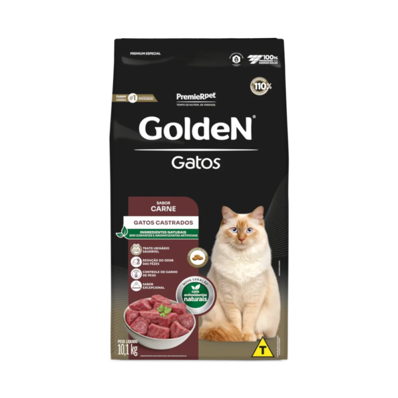 GOLDEN GATO CASTRADO CARNE 10,1 KILOS