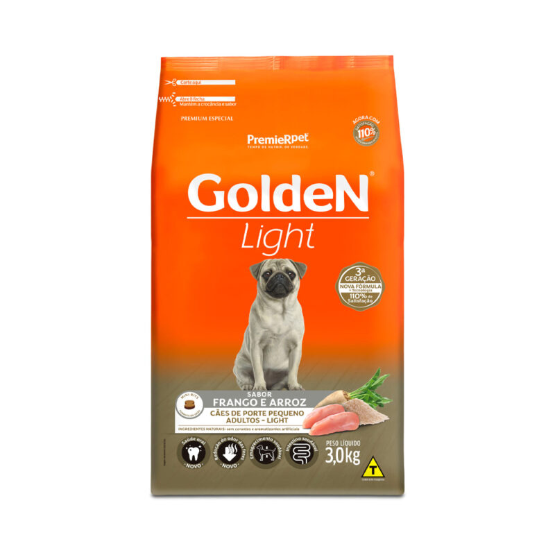 GOLDEN ADULTO LIGHT MINI BITS 3 KILOS