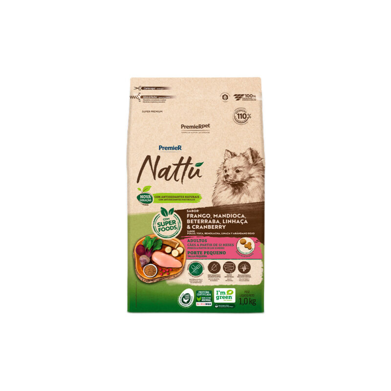 PREMIER NATTU MANDIOCA ADULT 1 KILO