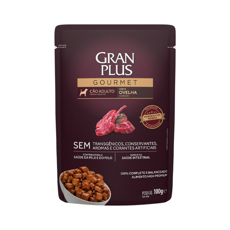 SACHE GRAN PLUS CÃO ADULTO OVELHA
