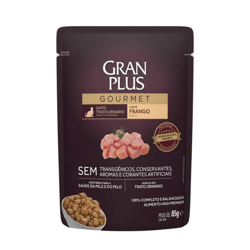 SACHE GRAN PLUS GATO TRATO URINARIO FRANGO