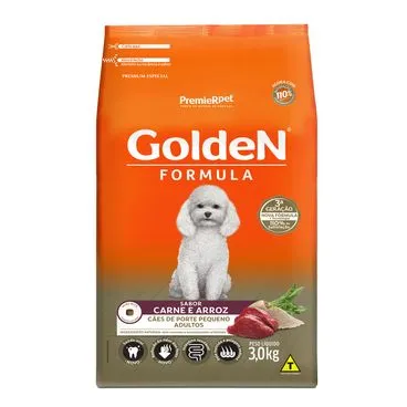 GOLDEN ADULTO PORTE PEQUENO CARNE MINI BITS 3 KILOS